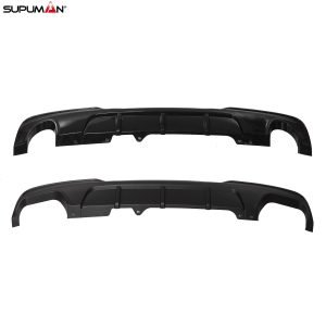 bmw 5 series f10 rear bumper diffuser mp style 2010-2018