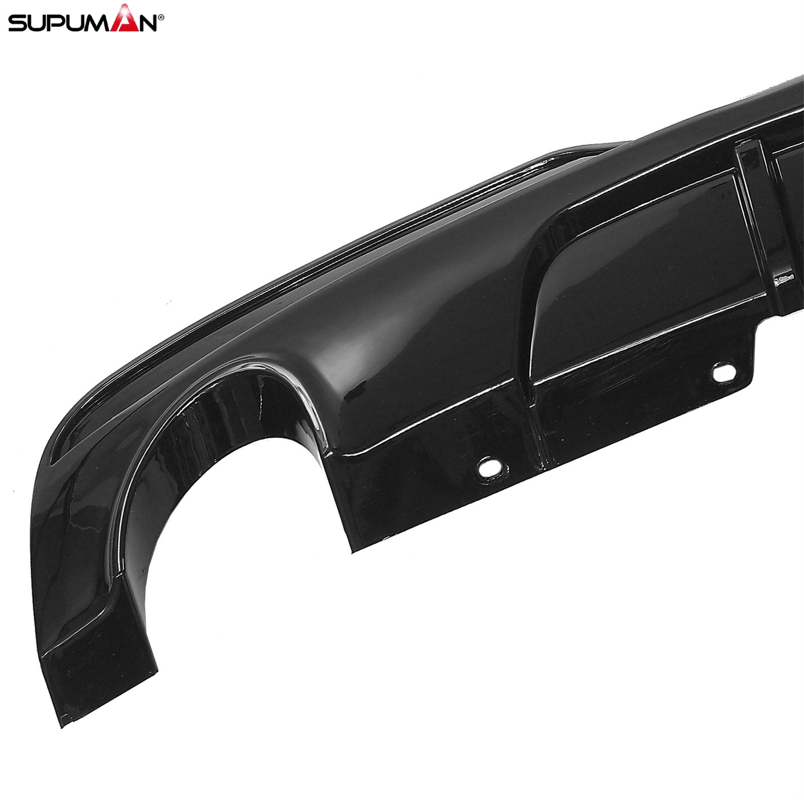 bmw 5 series f10 rear bumper diffuser mp style 2010-2018 - Image 3