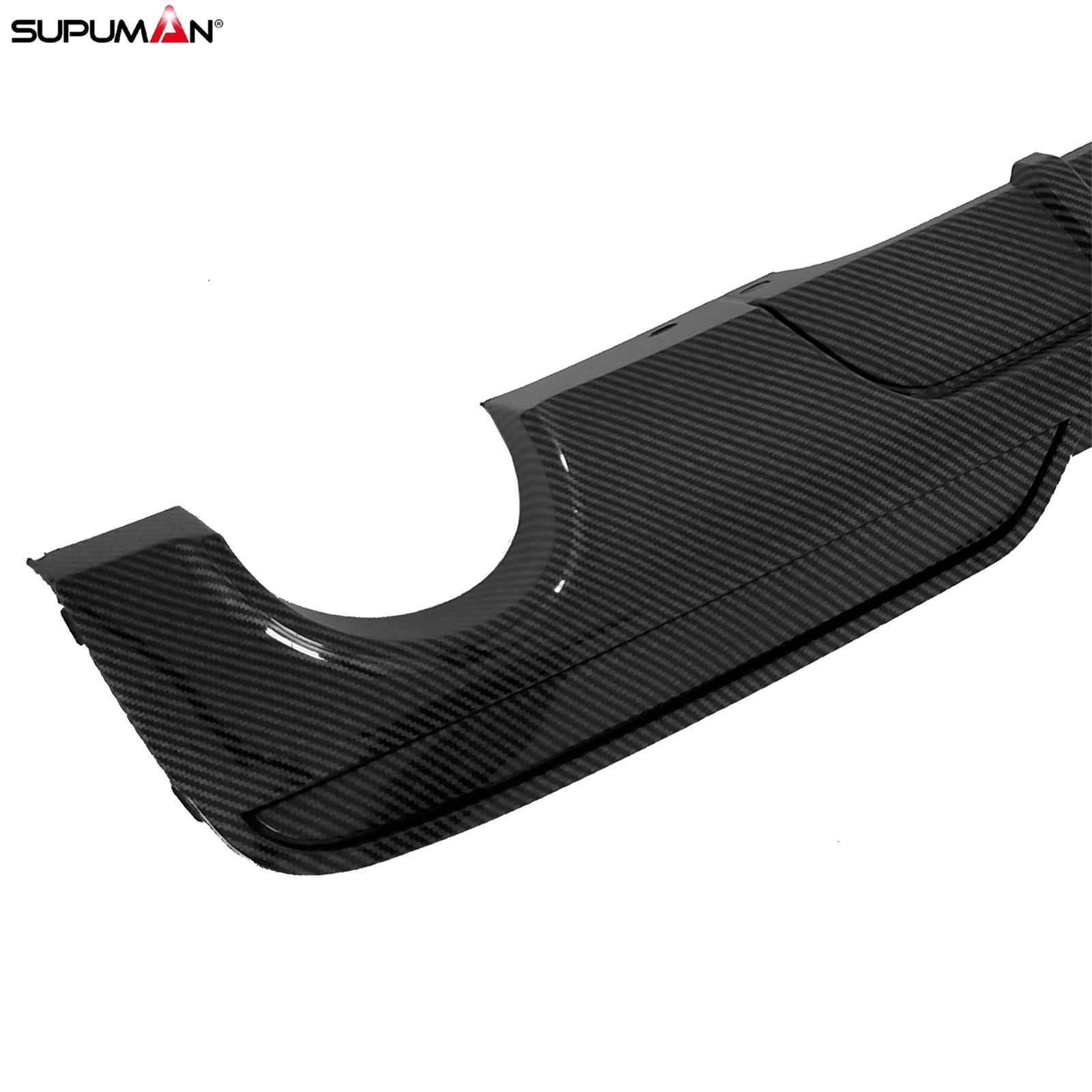 bmw 5 series f10 rear bumper diffuser Bilateral single-output water transfer style 2010-2018 - Image 4