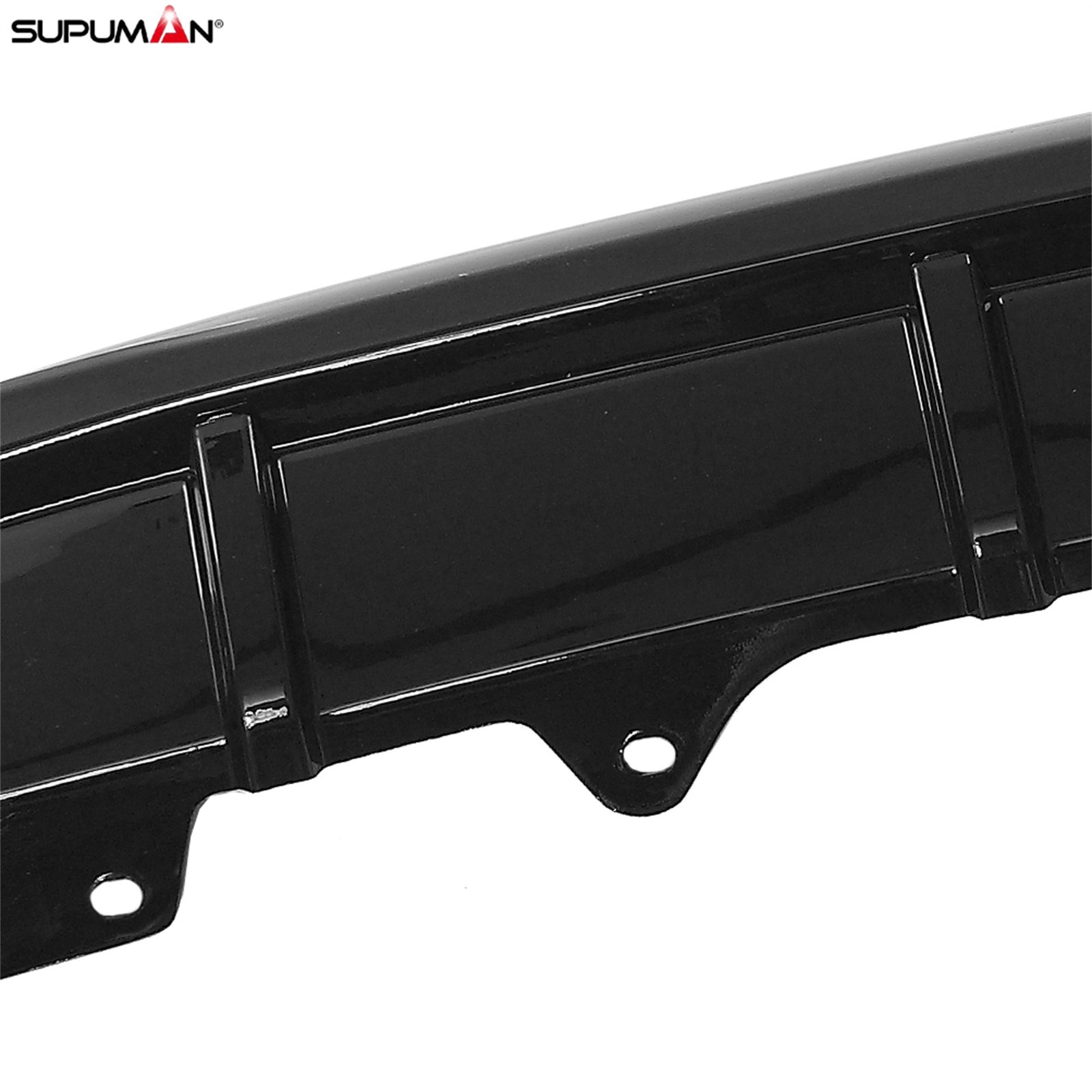 bmw 5 series f10 rear bumper diffuser mp style 2010-2018 - Image 4