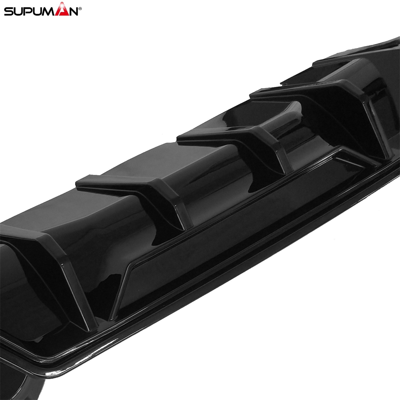 bmw 3 series g20 rear bumper diffuser without led light 2018+ - Image 5