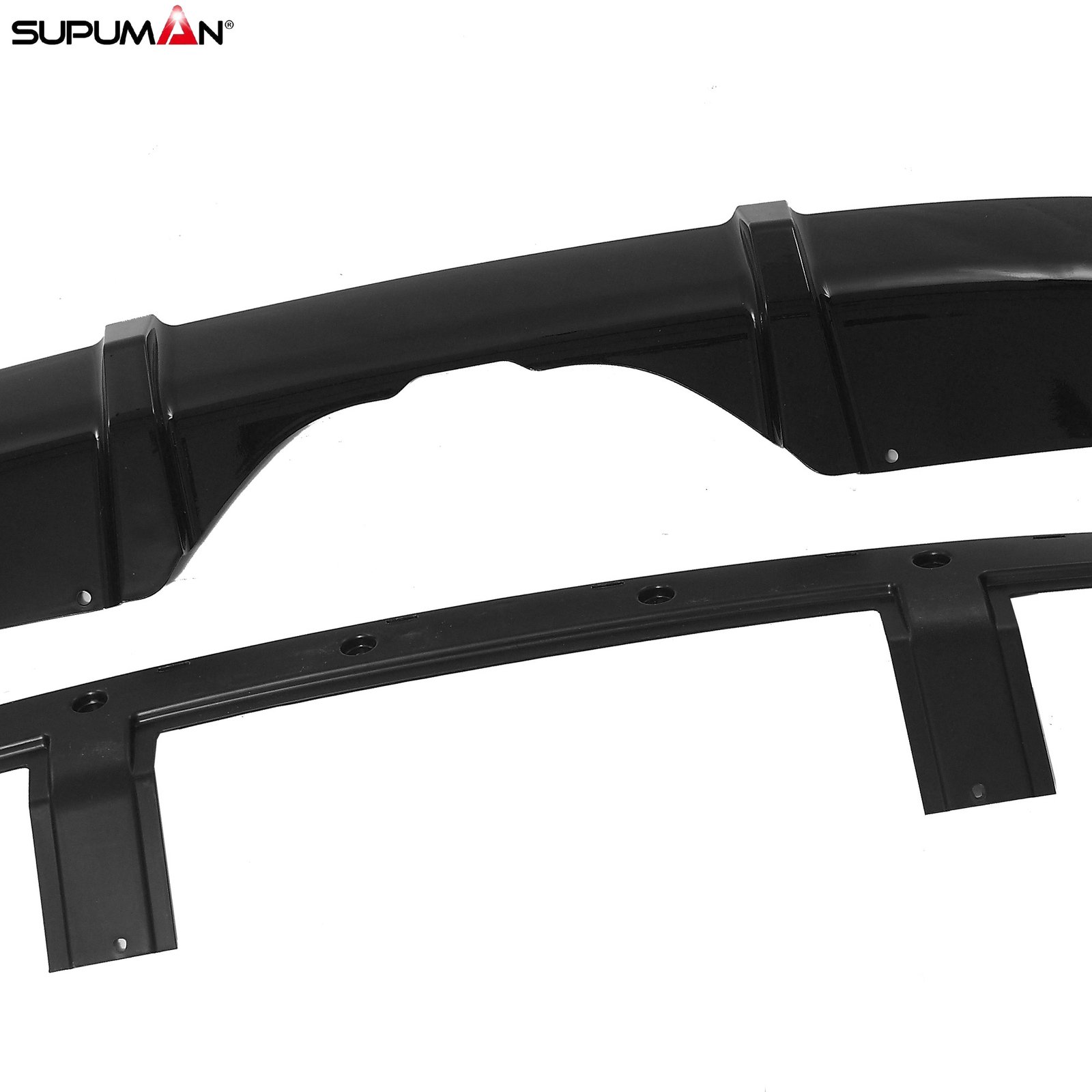 bmw x5 f15 rear bumper diffuser mp style 2014-2018 - Image 5