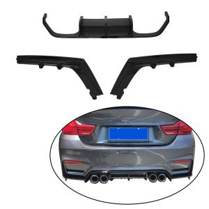 bmw m3 m4 rear bumper diffuser 2018+