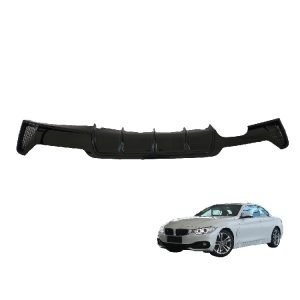 bmw 4 series f32 f36 rear bumper diffuser 2018+