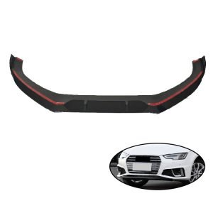 audi a4 front bumper lip B type 2017-2023