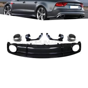 audi a7 rs7 style rear diffuser 2012-2015