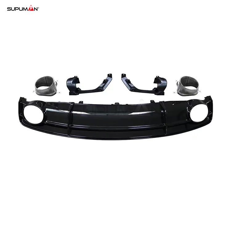 audi a7 rs7 style rear diffuser 2012-2015 - Image 4