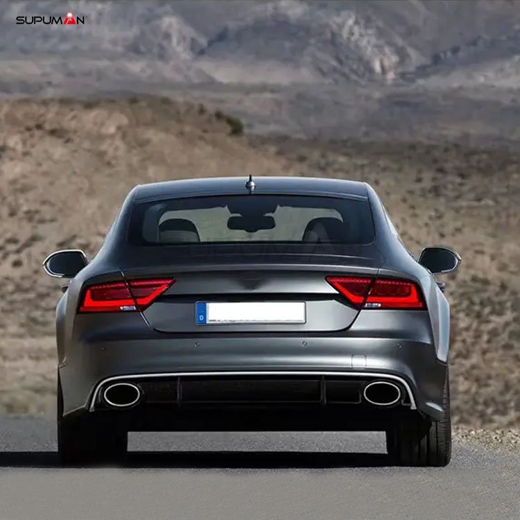 audi a7 rs7 style rear diffuser 2012-2015 - Image 3
