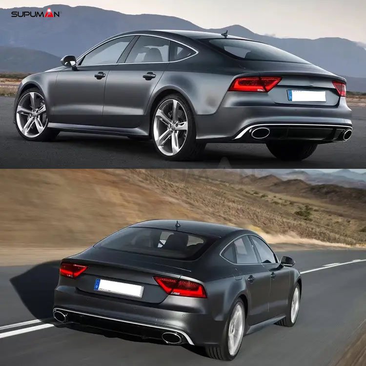 audi a7 rs7 style rear diffuser 2012-2015 - Image 2