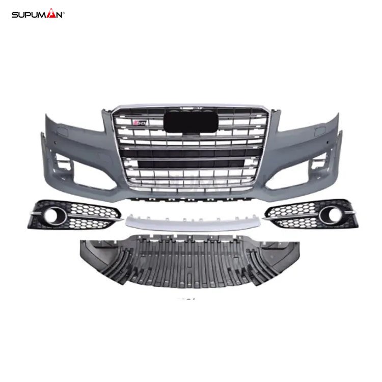 Audi A8 S8 style front bumper kit 2015-2017 - Image 4