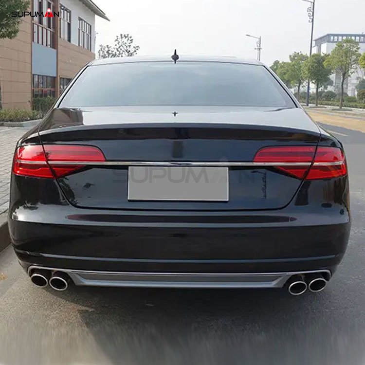 Audi A8 S8 style rear diffuser 2015-2017 - Image 4