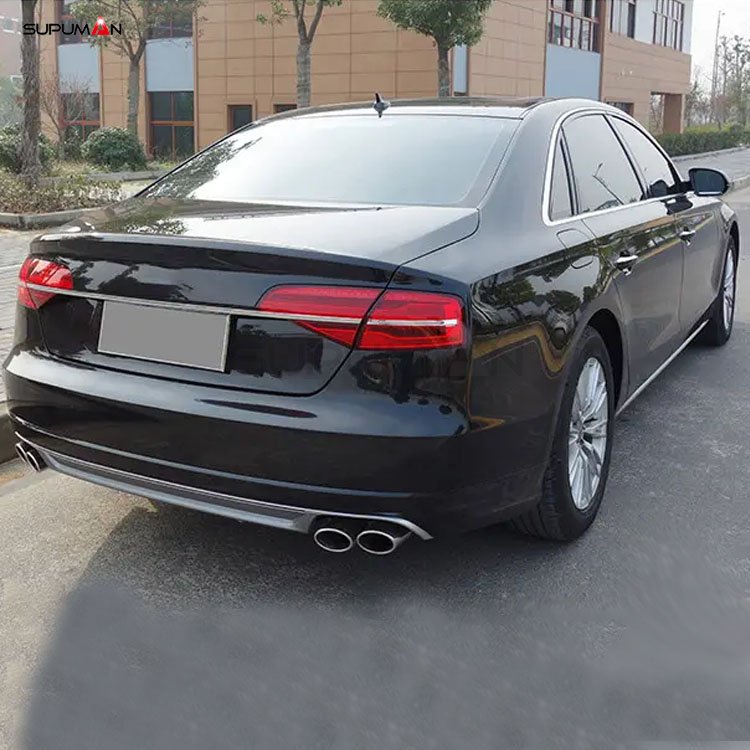 Audi A8 S8 style rear diffuser 2015-2017 - Image 3