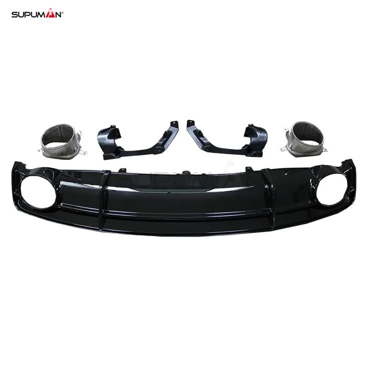 audi a7 rs7 style rear diffuser 2016-2018 - Image 6