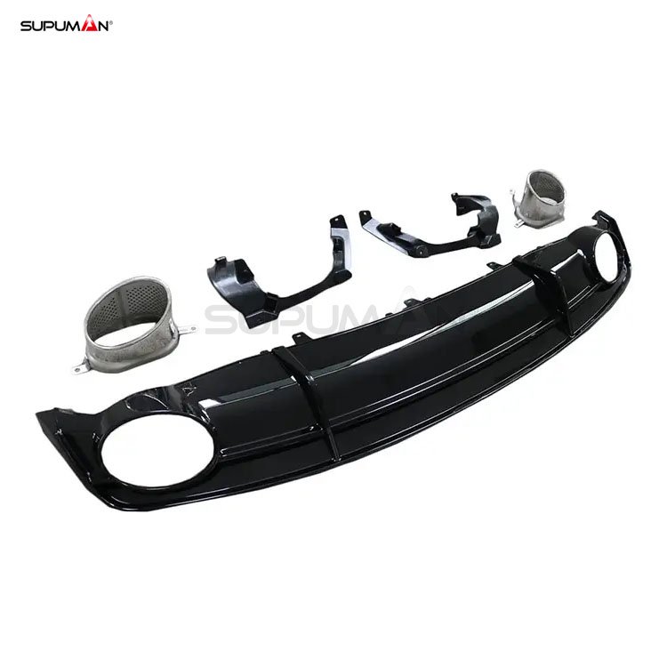 audi a7 rs7 style rear diffuser 2016-2018 - Image 4