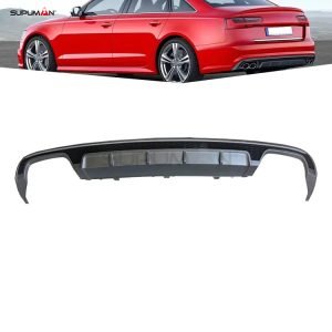 audi a6 s6 rear diffuser 2016-2018