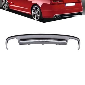 audi a6 S6 style Facelift rear diffuser 2016-2019