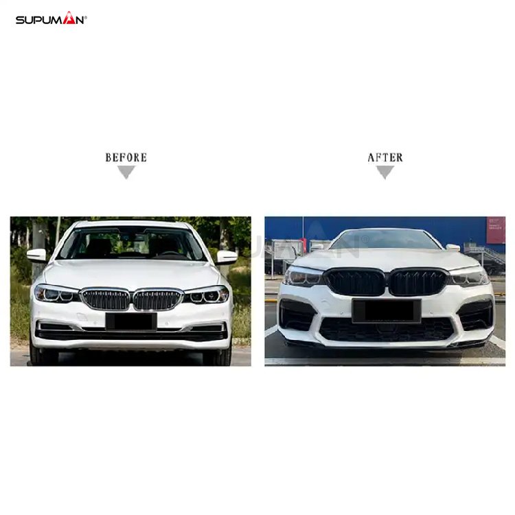 bmw 5 series g30 m5 cs style front engine hood kit 2018-2022 - Image 4