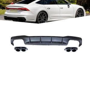 audi a7 s-line s7 rear diffuser 2019+