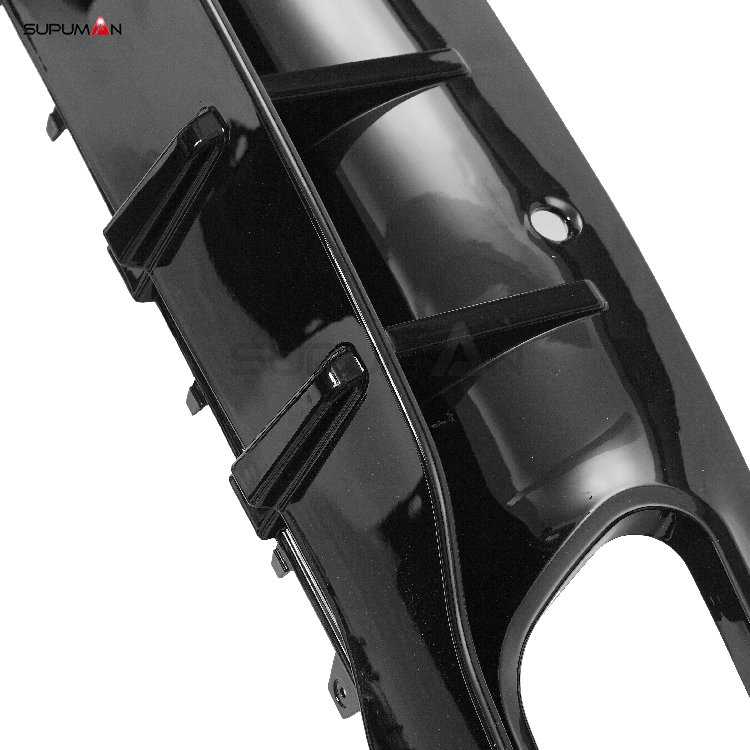Mercedes Benz c class w205 coupe AMG 2 door rear bumper diffuser 2015-2019 - Image 5
