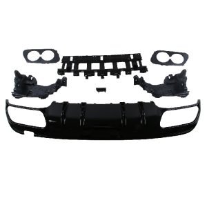Mercedes Benz c class w205 AMG 43 rear bumper diffuser kit 2019+