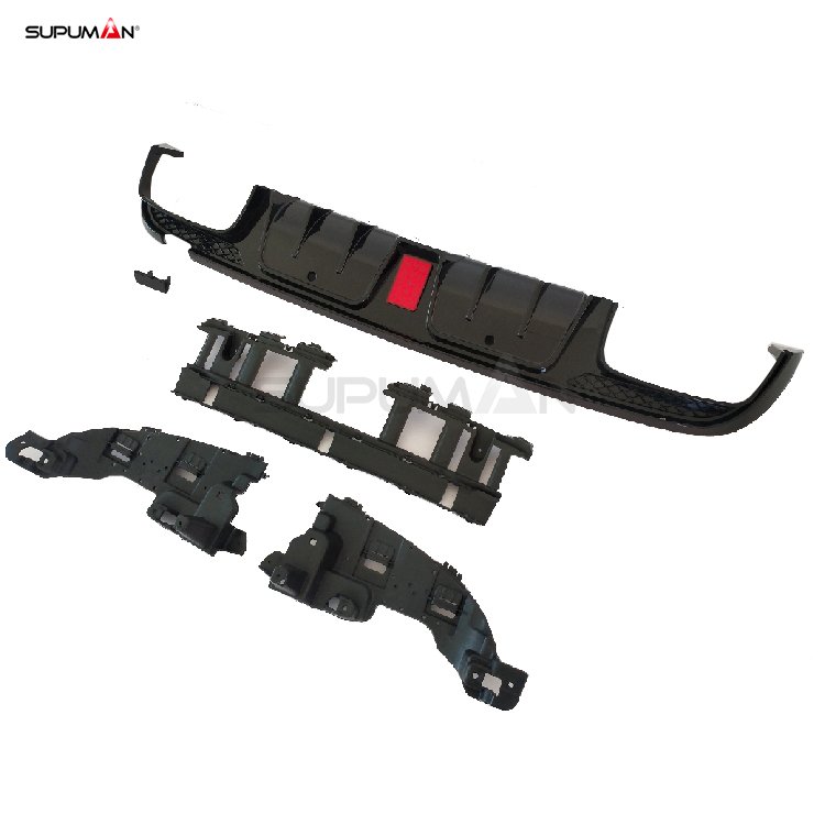 Mercedes Benz c class w205 Brabus rear bumper diffuser 2015+