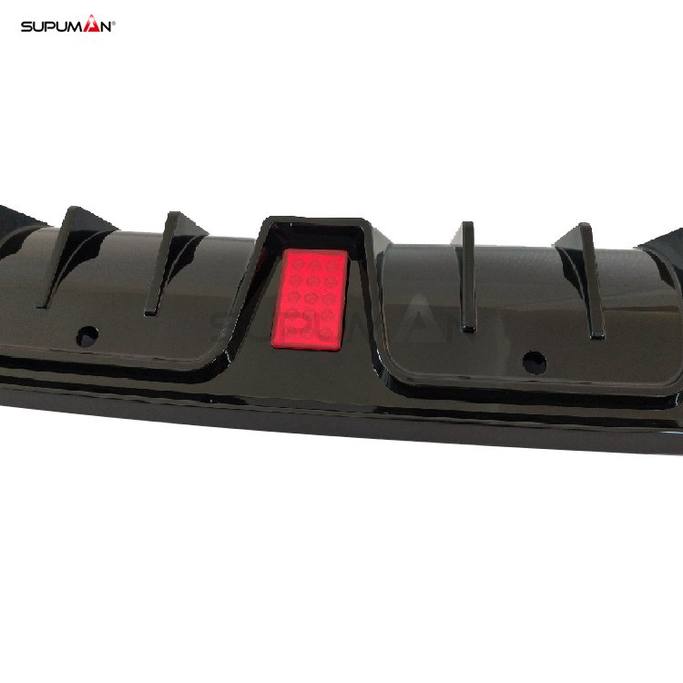 Mercedes Benz c class w205 Brabus rear bumper diffuser 2015+ - Image 3