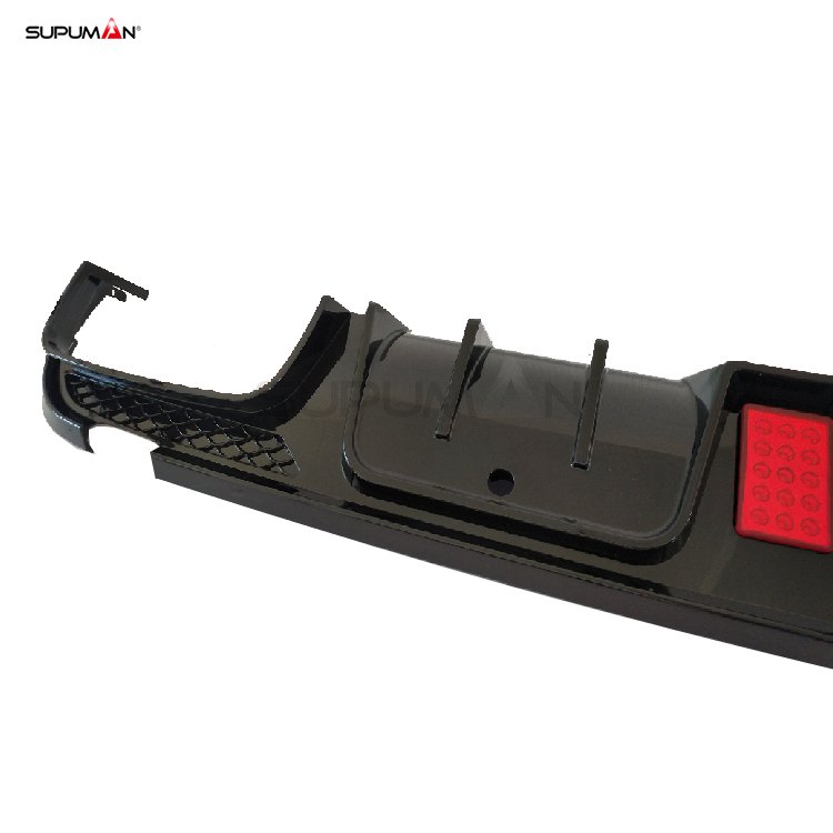 Mercedes Benz c class w205 Brabus rear bumper diffuser 2015+ - Image 4