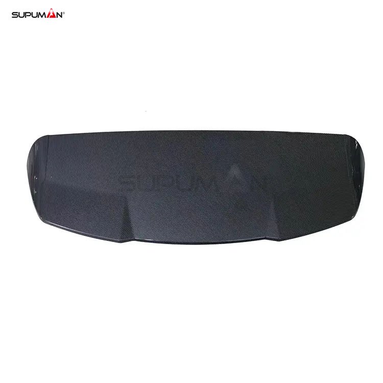 audi a8 gloss black rear roof wing spoiler 2019-2022 - Image 4