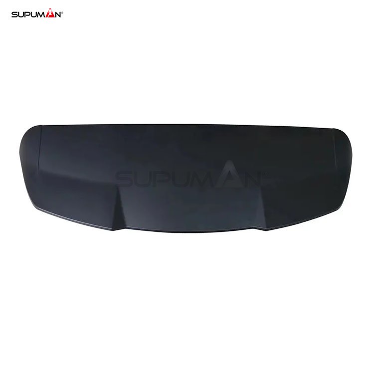 audi a8 gloss black rear roof wing spoiler 2019-2022 - Image 5