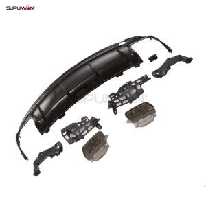 Mercedes Benz CLA rear bumper diffuser kit 2013-2018