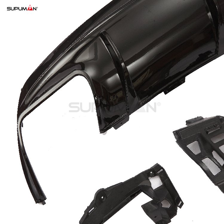 Mercedes Benz CLA rear bumper diffuser kit 2013-2018 - Image 4