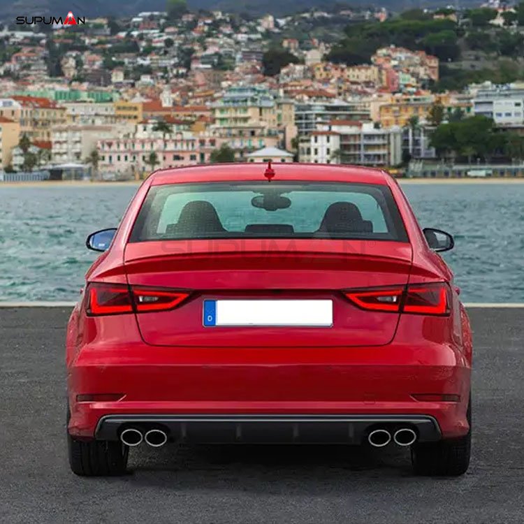 Audi a3 s3 normal type rear diffuser 2013-2016 - Image 5
