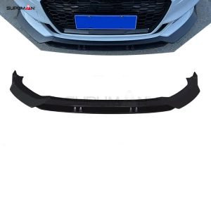 audi a3 rs3 series abt style front bumper lip 2017-2020