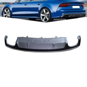 audi a7 standard s7 style rear diffuser 2016-2018