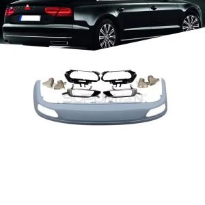 Audi a8 w12 rear tail throat +diffuser kit 2011-2014
