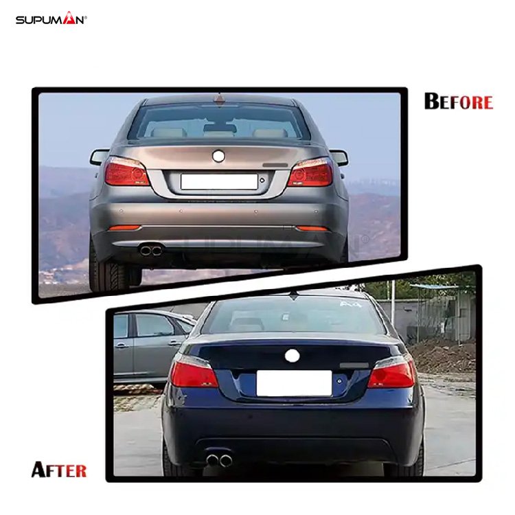 bmw 5 series e60 upgrade to m-tech body kit 2004-2010 - Image 5