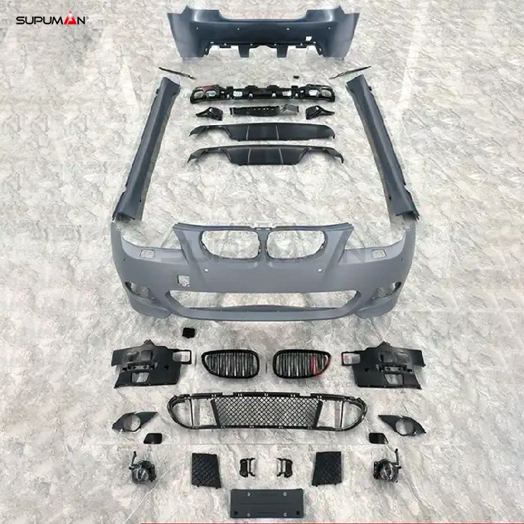 bmw 5 series e60 upgrade to m-tech body kit 2004-2010 - Image 2