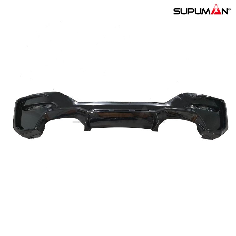 bmw 1 series f20 gloss black rear diffuser 2011-2018 - Image 4