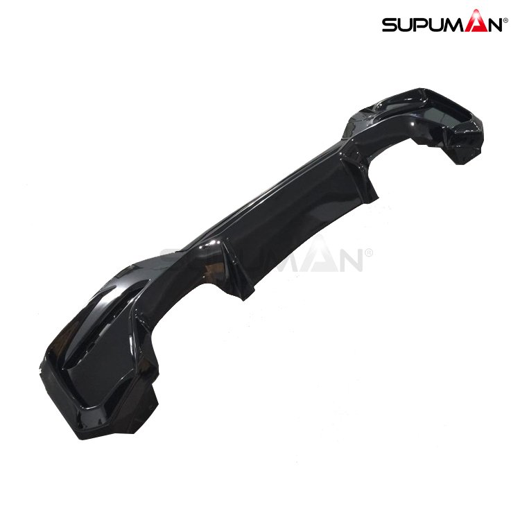 bmw 1 series f20 gloss black rear diffuser 2011-2018 - Image 3