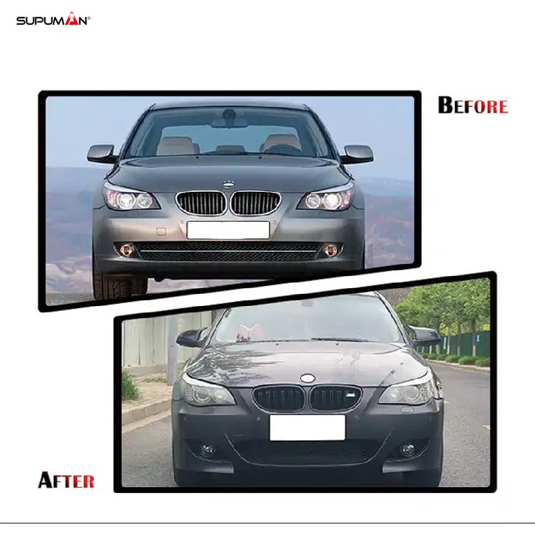 bmw 5 series e60 upgrade to m5 body kit 2004-2010 - Image 4