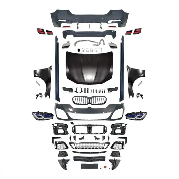 bmw 5 series f10 upgrade to g30 g38 m-tech style body kit 2011-2017
