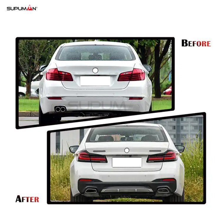 bmw 5 series f10 upgrade to g30 g38 m-tech style body kit 2011-2017 - Image 5