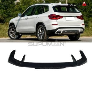 bmw x3 g01 g02 g08 mp style rear roof wing spoiler 2017-2024