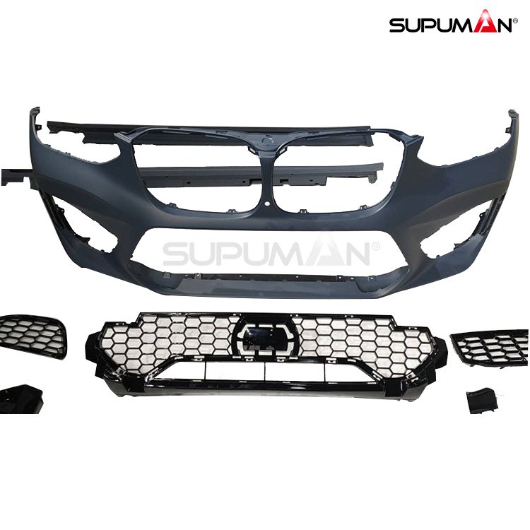 bmw x3 g01 g02 g08 front and rear bumper body kit 2017-2024 - Image 3