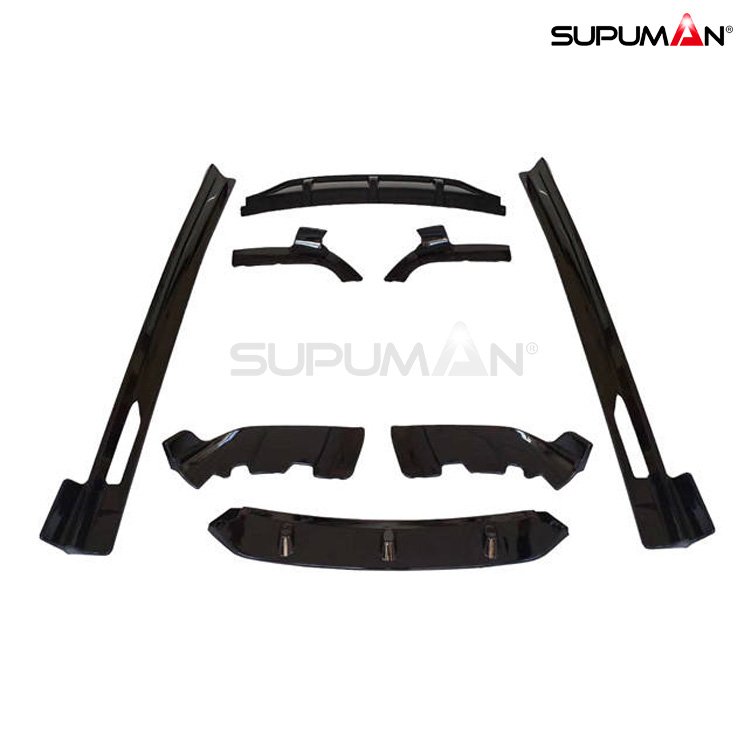 bmw x6 g06 Darth Vader style front lip side skirt rear diffuser body kit 2017-2018 - Image 2