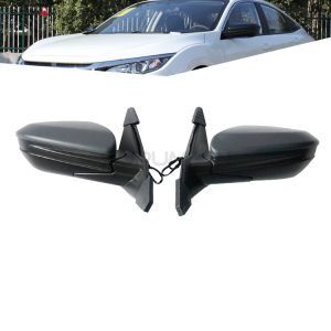 honda civic rear view mirror 3 lines style 2016+