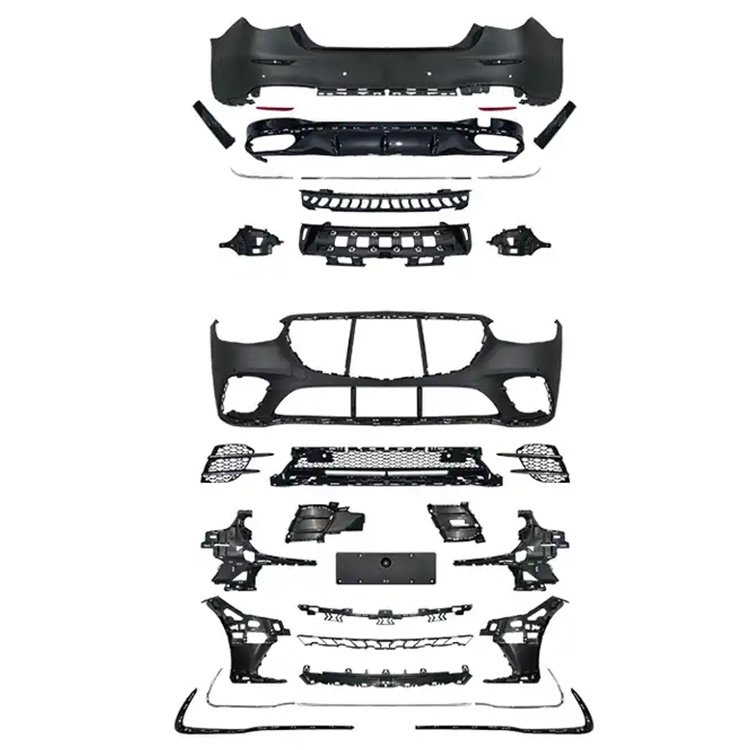 Mercedes Benz w223 s580 upgrade to w223 s320 s400 s450 s580 amg body kit 2021-2022