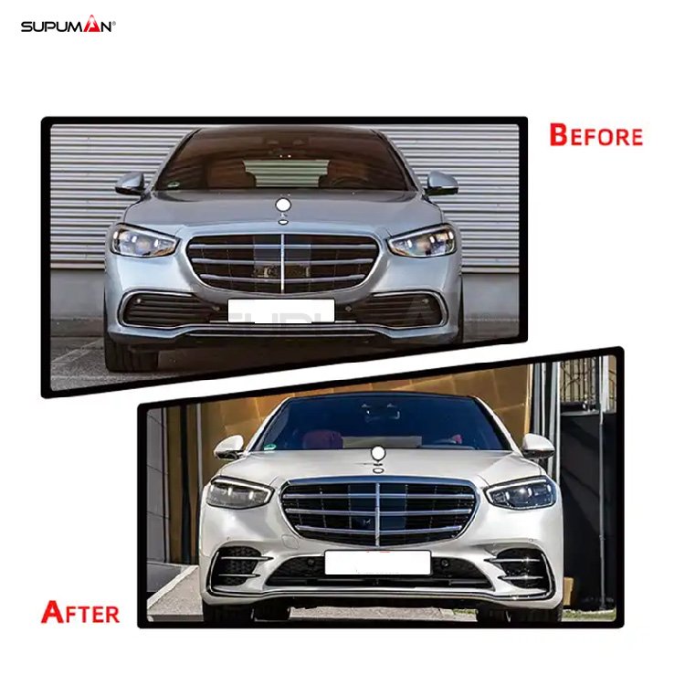 Mercedes Benz w223 s580 upgrade to w223 s320 s400 s450 s580 amg body kit 2021-2022 - Image 3