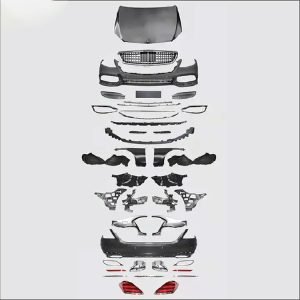 Mercedes Benz s class w221 upgrade to w222 Maybach body kit 2006-2013
