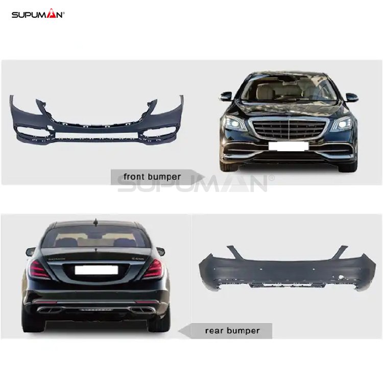 Mercedes Benz s class w221 upgrade to w222 Maybach body kit 2006-2013 - Image 2